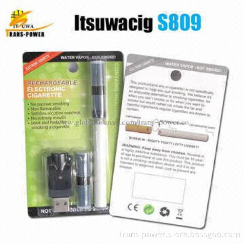 Hot Blister E-cigarettes (808D-1) Mechanical Switch with Huge Vapor, 180/280/230mAh Battery
